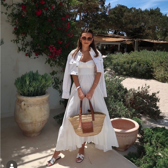 GORGEOUS ZARA NWT Ruffled Poplin Dress ZW Collection - Picture 4 of 16